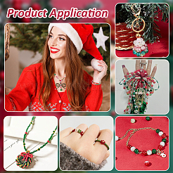 Christmas Theme DIY Jewelry Making Kits&nbsp;DIY-PH0030-58