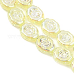 Czech Pressed Glass Beads&nbsp;GLAA-I061-44B