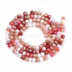 Opaque Glass Beads Strands&nbsp;GLAA-T006-12C