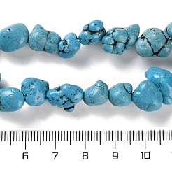 Synthetic Turquoise Beads Strands&nbsp;G-C161-B01-01