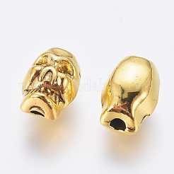 Metal Tibetan Style Alloy Beads&nbsp;PALLOY-B731-AG