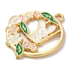 Alloy Enamel Pendants&nbsp;ENAM-147-03H-G