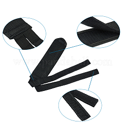 Nylon Cloth Bicycle Beam Foot Straps&nbsp;LS-AJEW-TAC0014-01