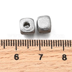 Spray Painted Wooden Beads&nbsp;WOOD-P021-01A-M