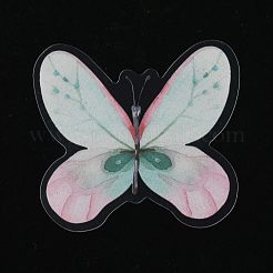 Butterfly Pattern Waterproof Plastic Scrapbooking Stickers&nbsp;DIY-WH0158-51