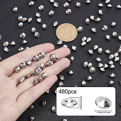 201 Stainless Steel Polished Beads&nbsp;STAS-WH0022-06P-03