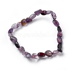 Natural Auralite Bead Stretch Bracelets&nbsp;BJEW-K213-63