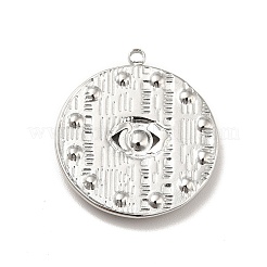 Tarnish Resistant 304 Stainless Steel Pendants Rhinestone Setting&nbsp;STAS-I197-022P