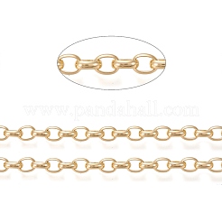 Brass Cable Chains&nbsp;X-CHC-M020-14G