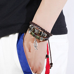Microfibe Imitation Leather Braided Cord&nbsp;OCOR-WH0101-29B