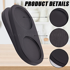 2Pcs Wood Pepper Grinder Holder&nbsp;DJEW-GF0001-65