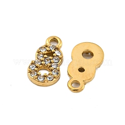 304 Stainless Steel Pendants&nbsp;STAS-L080-002G-08