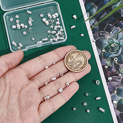 80Pcs 8 Styles Brass Spacer Beads&nbsp;KK-NB0004-08