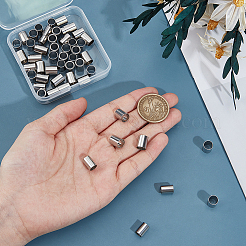 60Pcs 304 Stainless Steel Beads&nbsp;STAS-ME0002-46