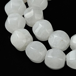 Natural White Jade Beads Strands&nbsp;G-H023-A18-01