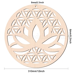 Laser Cut Wooden Wall Sculpture&nbsp;WOOD-WH0101-002