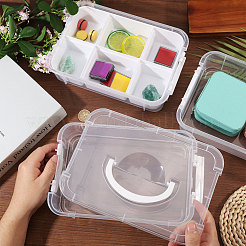 3 Layers Plastic Handled Organizers Boxes&nbsp;CON-WH0095-212A