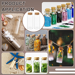 Glass Wishing Bottles for Bead Containers&nbsp;AJEW-WH0871-37A