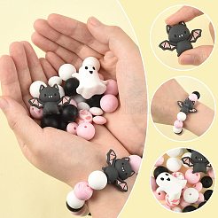 30Pcs Silicone Beads&nbsp;SIL-FS0001-29