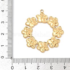304 Stainless Steel Pendants&nbsp;STAS-C121-48E-G