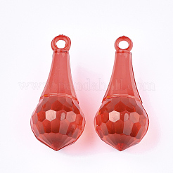 Transparent Acrylic Pendants&nbsp;X-TACR-S133-047
