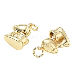 Rack Plating Brass Pendants&nbsp;KK-CBAB1AF-03G