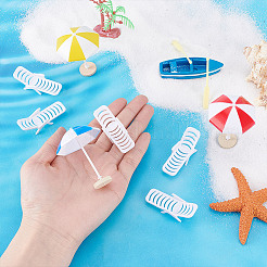 Plastic & Resin Miniature Display Decorations Sets&nbsp;DJEW-HY0001-06