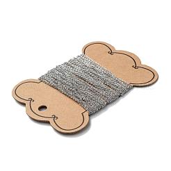 Tarnish Resistant 304 Stainless Steel Cable Chains&nbsp;CHS-K002-32