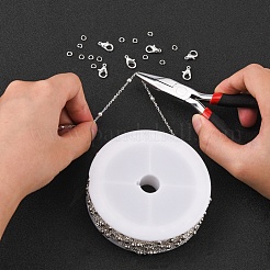 DIY Chain Bracelet Necklace Making Kit&nbsp;DIY-YW0005-92S