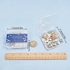 Marine Theme Alloy Enamel Pendants&nbsp;PALLOY-SC0002-78