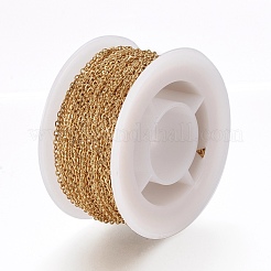 Ion Plating(IP) 304 Stainless Steel Rolo Chains&nbsp;CHS-F131-03G