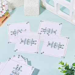 80Pcs Rectangle Paper Table Place Cards&nbsp;AJEW-TA0003-64B