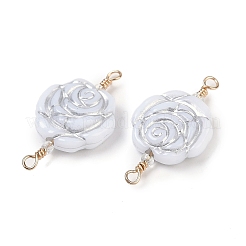 Opaque Acrylic Links Connector Charms&nbsp;KK-K296-07B-G