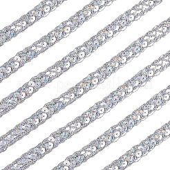 Metallic Braided Lace Trim&nbsp;OCOR-WH20020-24C