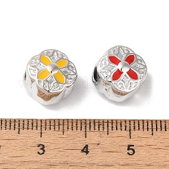CCB Plastic Enamel European Beads&nbsp;CCB-G018-01