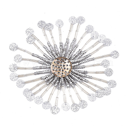Glass Seed Beads Cabochons&nbsp;FIND-T044-04D