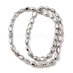 Electroplate Glass Beads Strands&nbsp;EGLA-F166-12P