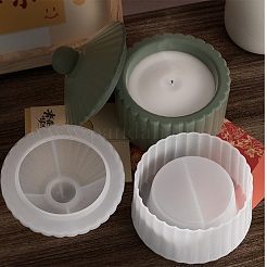 Stripe DIY Candle Cup Silicone Molds&nbsp;LS-DIY-Q037-08A