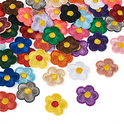 66 Pcs Flower Embroidery Cloth Iron On/Sew On Patches&nbsp;DIY-TA0013-05