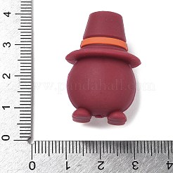 Thanksgiving Day Silicone Beads&nbsp;SIL-I015-03C