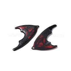 Translucent Resin Glitter Powder Pendants&nbsp;X1-RESI-TAC0018-18F