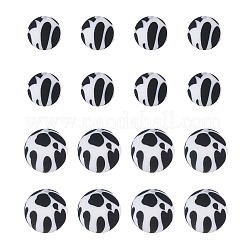 20Pcs 2 Colors Silicone Beads&nbsp;SIL-TA0001-07A