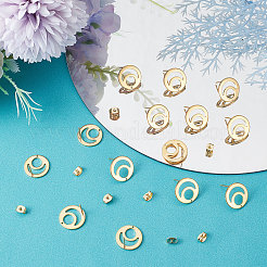 30Pcs 201 Stainless Steel Stud Earring Findings&nbsp;STAS-BBC0001-68