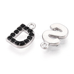 304 Stainless Steel and Rhinestone Pendants&nbsp;STAS-T071-11B-P