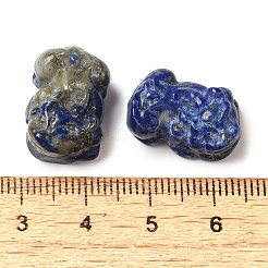 Natural Lapis Lazuli Carved Beads&nbsp;G-P550-12