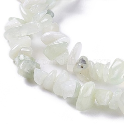 Natural New Jade Chip Bead Strands&nbsp;X-G-M205-29