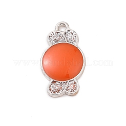 Alloy Enamel Pendants&nbsp;ENAM-M055-34P