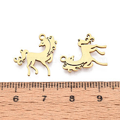 201 Stainless Steel Pendants&nbsp;STAS-T073-46G