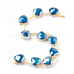 Opaque Glass Beads Strands&nbsp;EGLA-P045-D06