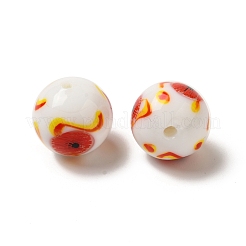 Handmade Lampwork Beads Strands&nbsp;LAMP-G162-08B-04